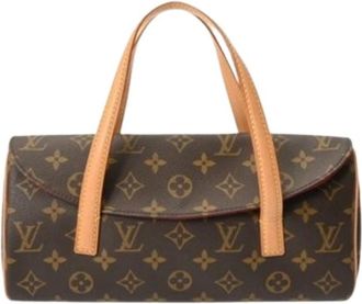 Louis Vuitton Pre-owned Handbags, female, Brown, Size: ONE SIZE Pre-owned Vintage Canvas Handbag