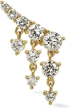 Lark & Berry 14kt yellow gold Royal Heiress diamond stud earring - women - Lab Grown Diamond/14kt Yellow Gold - One Size