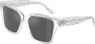 Jimmy Choo London JC5003F Asian Fit 50376G Womens Sunglasses Gold Size 55