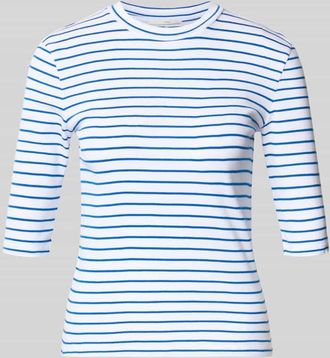 Lanius Lanius T-Shirt mit 3/4-Arm in Weiss, Gr&ouml;&szlig;e 36