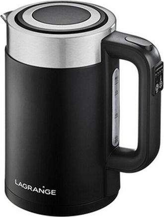 Lagrange Hervidor El&eacute;ctrico 1,7l 2000w Negro Mate. - 509041