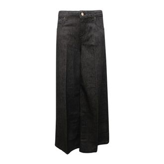 Relish Dames, Jeans, Zwart, Maat: W30 Denim
