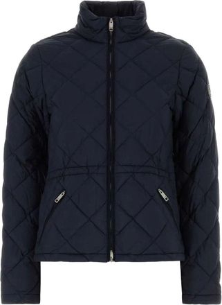 Burberry (WMNS) Burberry Quilted Padding Jacket Navy 8127013