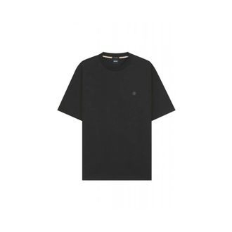 HUGO BOSS Hombre, Camisetas, Negro, Talla: M