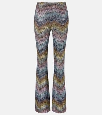 Missoni Pantaloni con lam&eacute; e paillettes