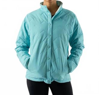 Rabbit Womens Dawn To Dusk Jacket In Aquarelle