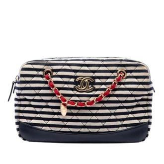 Chanel Pre-owned Vintage Schoudertas - Dames - Pre-owned - Veelkleurig - Maat: ONE Size Leer