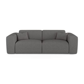 Sia Home Sof&aacute; cama express dunlopillo 160cm 4 plazas tejido bouclette gris