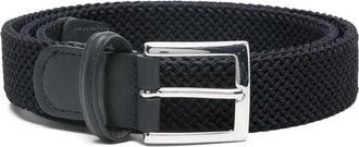 Kiton Cintura intrecciata - Blu