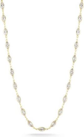 Sphera Milano Marquise Cut Cubic Zirconia Choker Necklace in Gold at Nordstrom Rack