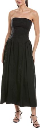 WeWoreWhat Weworewhat Corset Midi Dress