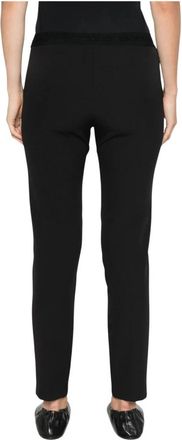 Ermanno Scervino Mf 099 Slim-fit Broek - Dames - Slim Fit Broeken - Zwart - M - Broeken