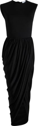 Patou open-back midi dress - Black