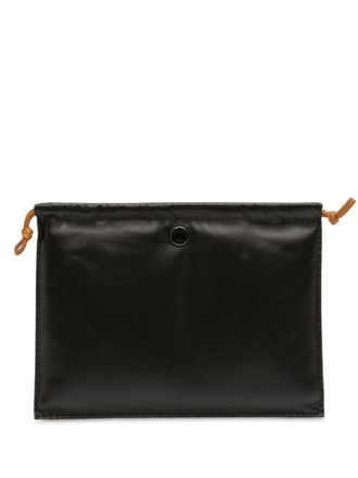 Herm&egrave;s 2022 Milo Lambskin Pilo pouch - Nero