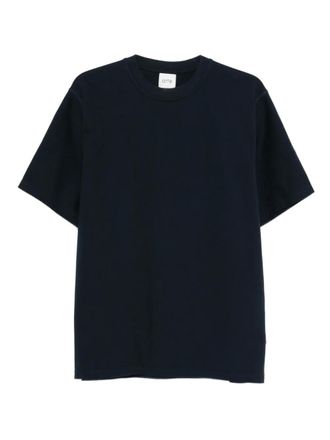Arte T-shirt girocollo con stampa - Blu