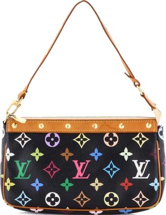 Louis Vuitton Pochette Accessoires Monogram Multicolor clutch bag - Zwart