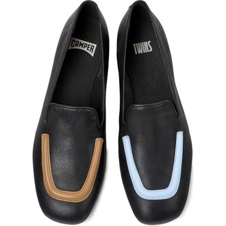 Camper Casi Myra Mismatched Loafers in Black at Nordstrom Rack, Size 36