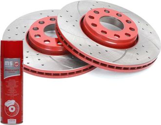 OEM Discos De Freno Delanteros 24012501711se-set-ms 2 Piezas Sport-e