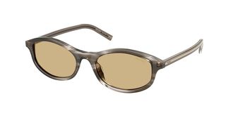 Prada PR D17S 26O10R Womens Sunglasses Grey Size 52