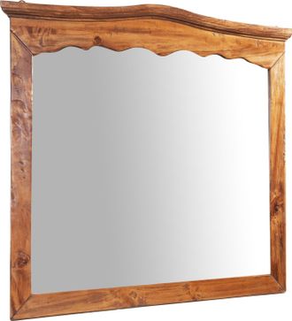 Biscottini International Biscottini - Espejo De Entrada De Pared De Madera Espejo De Ba&ntilde;o 90x5x83 Cm Espejo Rectangular Para Colgar En La Pared Espejo De Maquillaje