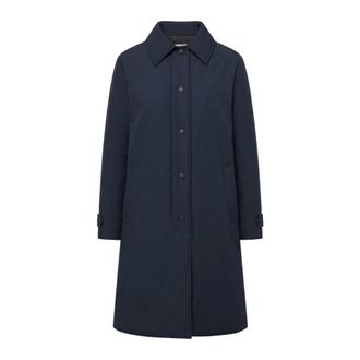 Aspesi Aspesi Jassen - Dames - Mantels - Blauw - Maat: XL Katoen