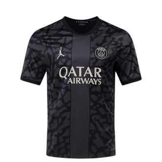 Nike Mens Psg 23/24 Black Football Top - Size X-Large