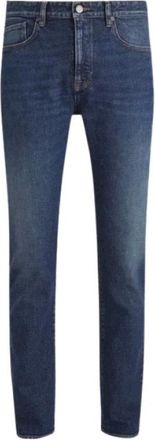 Belstaff Mid-rise Regular Gewassen Denim Jeans - Heren - Slim Fit Jeans - Blauw - W36 L32 - Denim - Jeans