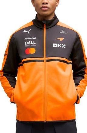 Puma McLaren Replica Softshell Jacket in Papaya at Nordstrom, Size Xx-Large