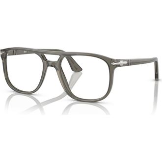 Persol 54mm Pilot optical glasses in Grey at Nordstrom