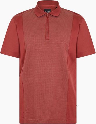 HUGO BOSS Mens Paras 365 Collared Short Sleeve Polo Shirt - Size: 46
