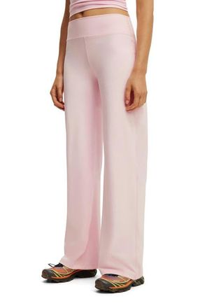 Cotton On Womens Active Studio Wide Leg Pant in Cherry Dream at Nordstrom, Size Xx-Small