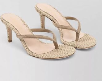 Gianvito Rossi straw sandals