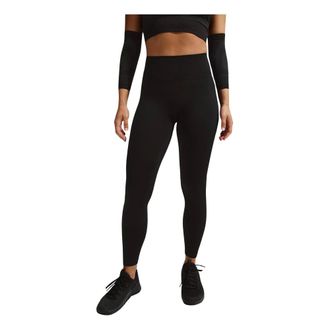 Nike Pro Seamless High-Waisted 7/8 Leggings - Dames - Sport - Zwart - Maat: XS Nylon
