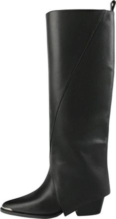 L37 Schoenen, Dames, Zwart, 40 EU, Hoge Laarzen