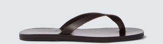 Ancient Greek Sandals Solon leather thong sandals