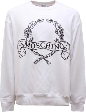 Moschino Uomo, Felpe, Bianco, M, new