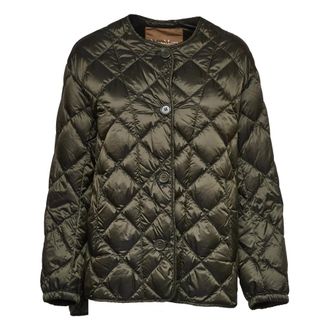 Max Mara Light Jackets, male, Green, Size: 2XS Light Jackets