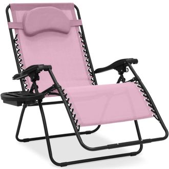 Best Choice Products Oversized Zero Gravity Chair, Folding Outdoor Patio Recliner w/ Cup Holder