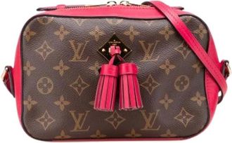 Louis Vuitton Pre-owned Cross Body Bags, female, Multicolor, Size: ONE SIZE Pre-owned The Saintonge