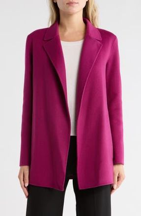 Theory Sileena Wool & Cashmere Blend Coat in Raspberry at Nordstrom Rack, Size Small
