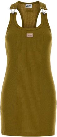 Jean Paul Gaultier Pistachio Green Cotton Mini Dress