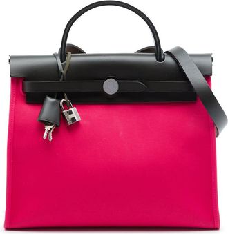Herm&egrave;s Pre-owned Hermes Toile Herbag Zip 31 Ladies YLH9E6VJRHCYLCFW