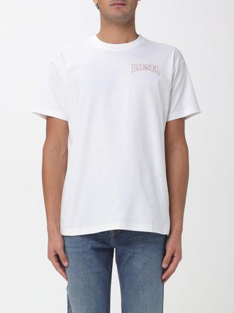 Diesel T-shirt in cotone con logo Diesel