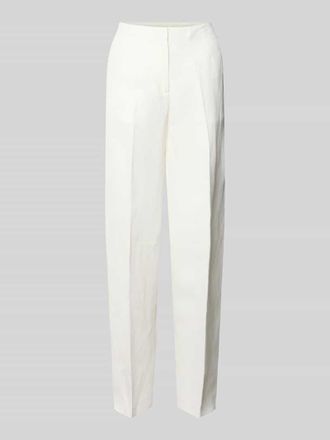 Tommy Hilfiger Barrel Hose aus Leinen-Mix Modell LINEN/VIS BARREL PANT in Weiss, Gr&ouml;&szlig;e 34