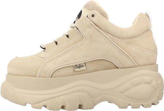 Buffalo Platform Sneakers voor Vrouwen - Dames - Sneakers - Beige - 41 EU - Schoenen