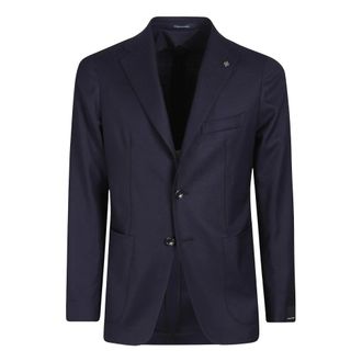 Tagliatore Formal Blazers, male, Blue, Size: 2XL Montecarlo Jacket
