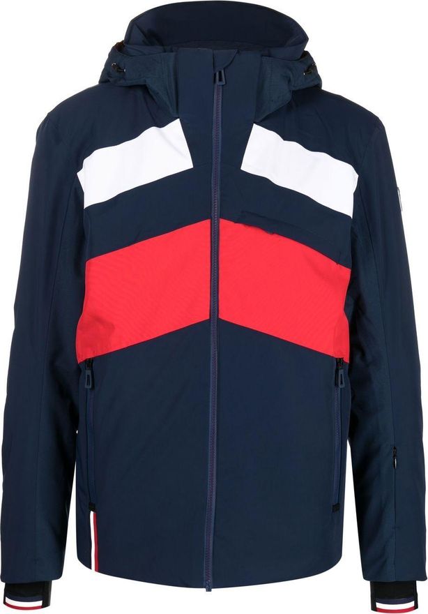 React merino ski jacket - men - Elastane/Polyester/Polyamide/Viscose/Polyester/Wool - S - Blue