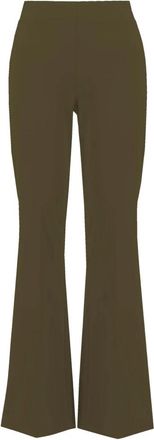 Joseph Ribkoff Stijlvolle Broek 163099F24 - Dames - Wijde Broeken - Groen - XL - Broeken