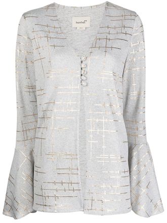 Bambah Blusa con scollo a V - Grigio