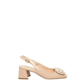 Bianca Di Sandalo Slingback - - Shoes - Donna - Beige - 36 EU